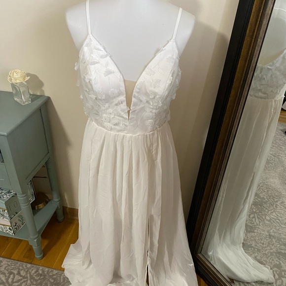 Bridal Dress size large - Picture 1 of 6